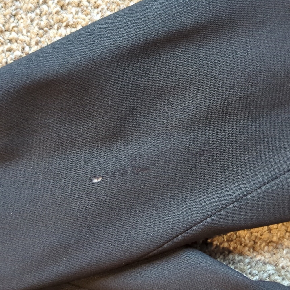 Theory Black Wool Blazer Jacket FLAW - Picture 8 of 11
